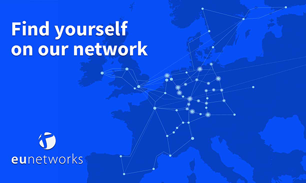 HOSTKEY's facilities are directly linked to euNetworks’ fiber-based bandwidth infrastructure networks